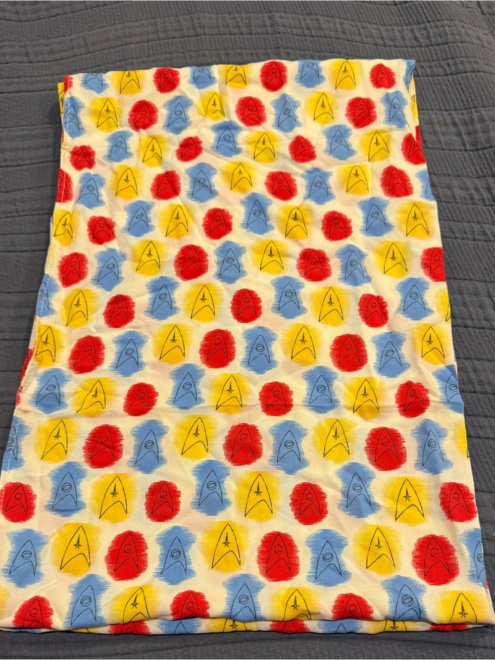 Her Universe Star Trek Multicolor Insignia Print Infinity Scarf